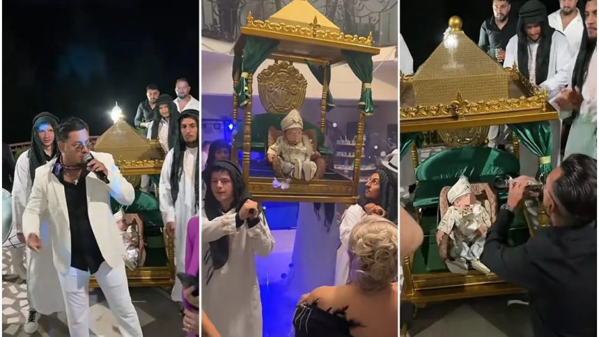 Botez impresionant la Rucar Arges Vladimir a pasit in sala