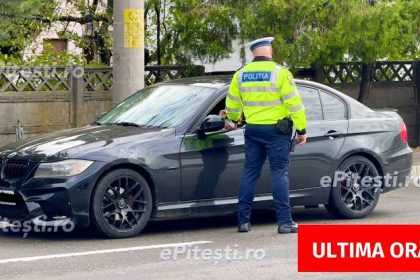 Conducea cu 141 km h pe DN65B in Pitesti