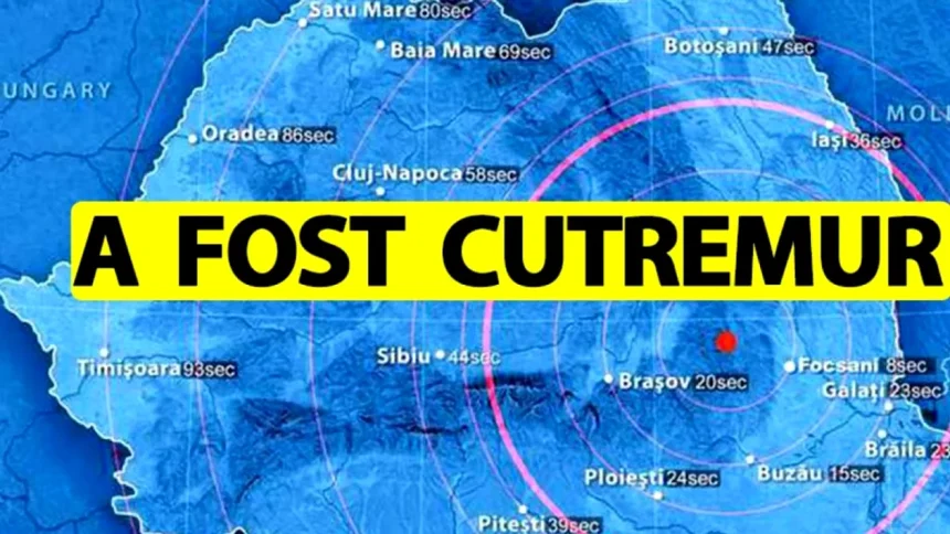 Cutremur in Romania astazi 14 august 2026 Ce magnitudine a avut