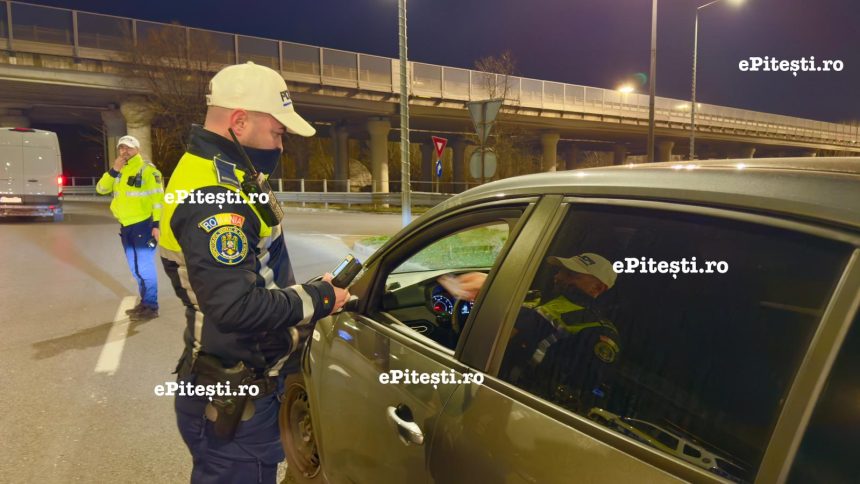 Doi soferi din Arges surprinsi conducand sub influenta bauturilor alcoolice in Campulung
