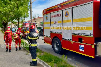Explozie urmata de incendiu la un salon de infrumusetare din