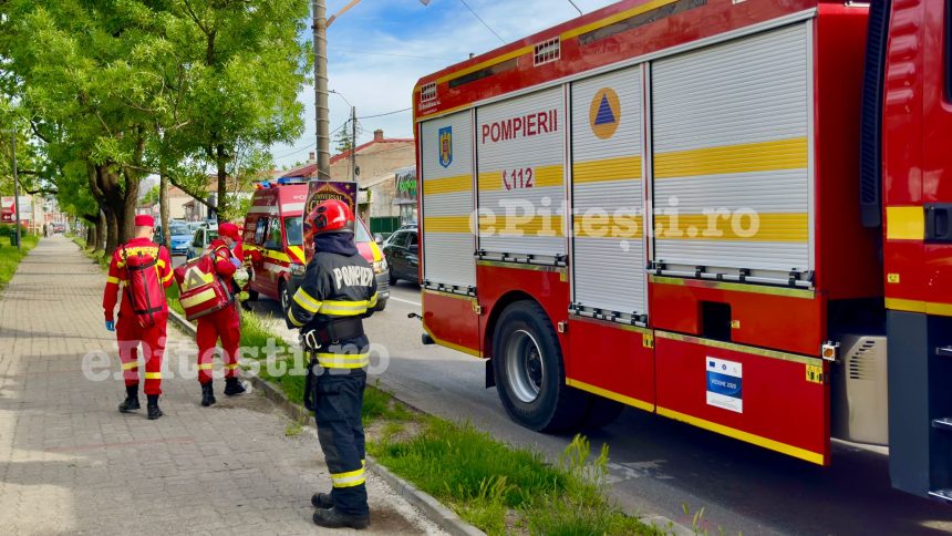 Explozie urmata de incendiu la un salon de infrumusetare din