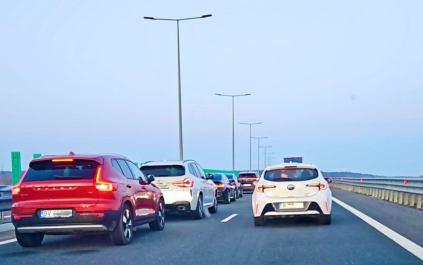 Lucrari recente pe Autostrada Bucuresti