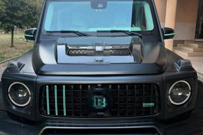 Mercedes Brabus cautat in Elvetia oprit pe autostrada A1 Politia