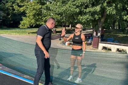 Pites ti Teren de baschet nou in Parcul Lunca Argesului