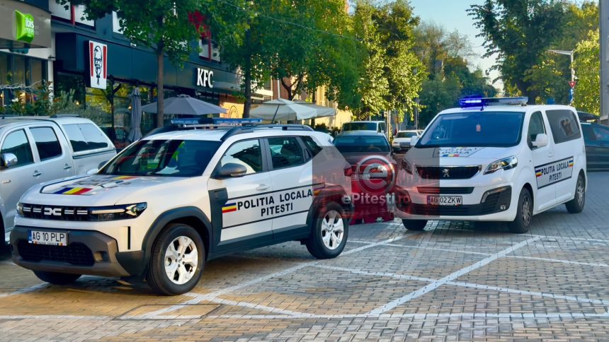 Piteshti Scandal in Centrul orasului lang Mall Trivale Aavut loc o interventie