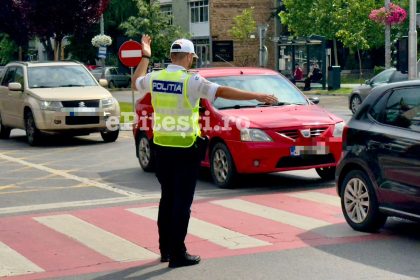 Piteshti Tanar de 19 ani din Mioveni privat de permis de conducere