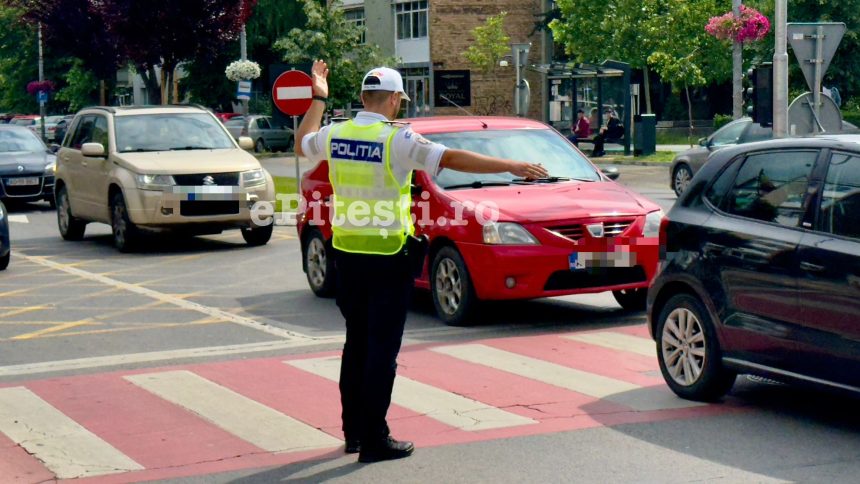 Piteshti Tanar de 19 ani din Mioveni privat de permis de conducere