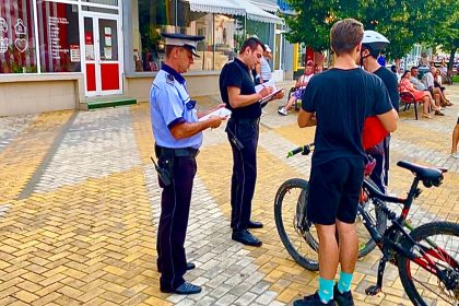 Politia Locala Pitesti actiune in centrul orasului