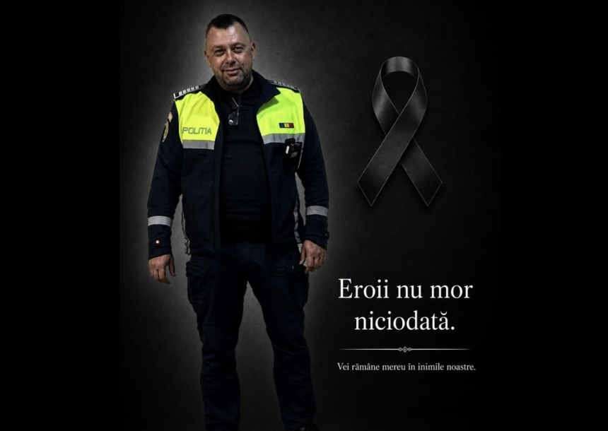 Politia Romana in doliu Un politist de pe Autostrada A2 a decadat