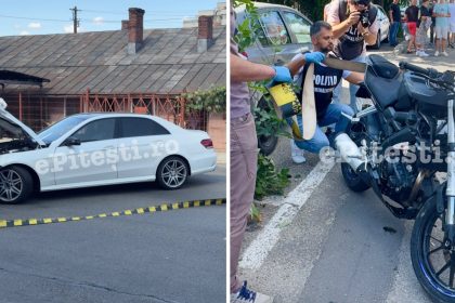 Politicia Arges referitor la accidentul de pe Bulevardul Republicii