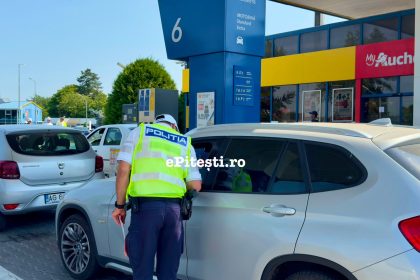Politistii din Arges actiune de prevenire in Pitesti 1