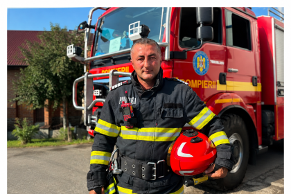 Pompierul Cindea Adrian eroul din Arges A salvat o casa