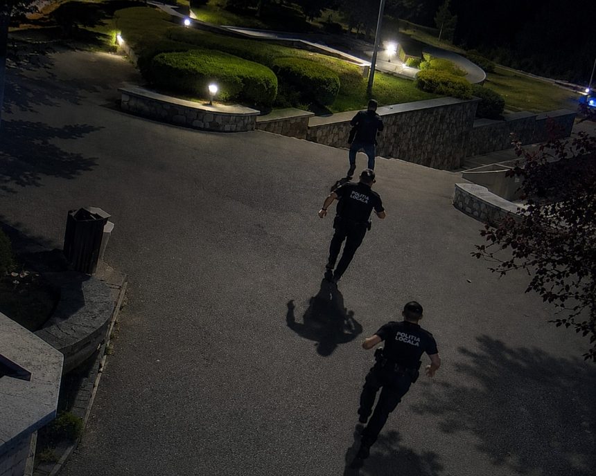 Scandal in Parcul Lumina din Pitesti Tineri implicati