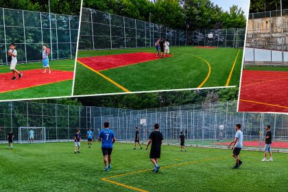 Terenurile de sport din Trivale inaugurate la Pitesti pentru copii