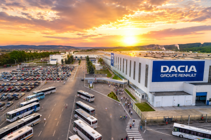 Uzina Dacia Mioveni va continua lucrarile de mentenanta pana pe 25 august