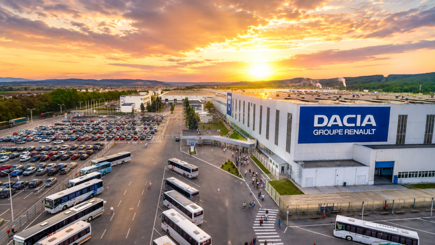 Uzina Dacia Mioveni va continua lucrarile de mentenanta pana pe 25 august