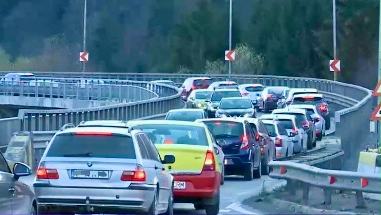 Valea Oltului Trafic devait pe DN7 din cauza lucrarilor la