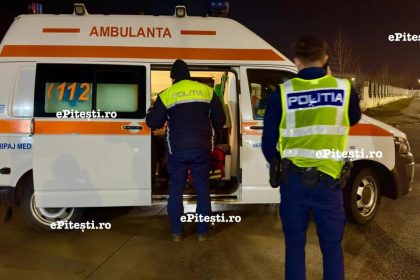 accident fatal pe dn55 in apropierea localitatii teasc un barbat de 52 de ani