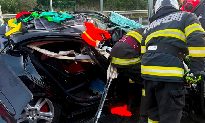 accident grav pe a1 patru persoane dintre care doi copii au fost implicate