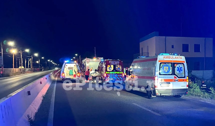 accident grav pe dn73 in micesti arges un tanar de 19 ani a 1