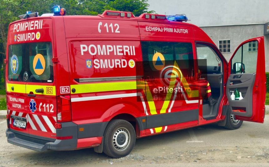 accident la bascov la iesirea din pasaj spre valcea tricicleta