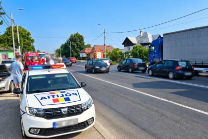 Accident acum pe Calea Câmpulung din Pitești