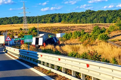 Accident grav cu victime pe Autostrada A1, lângă Sibiu