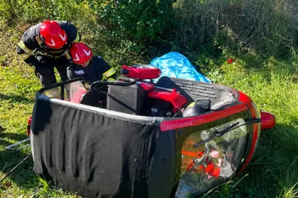 Accident grav în Argeș: un bărbat și-a pierdut viața