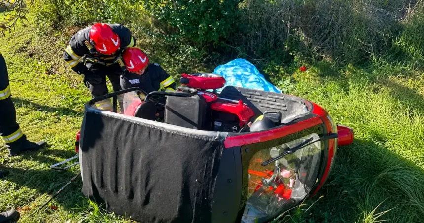 Accident grav în Argeș: un bărbat și-a pierdut viața