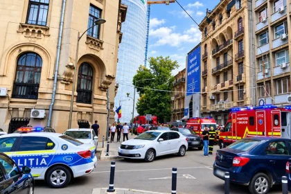 Alertă pe strada Mihai Vodă din București, vizavi de incident