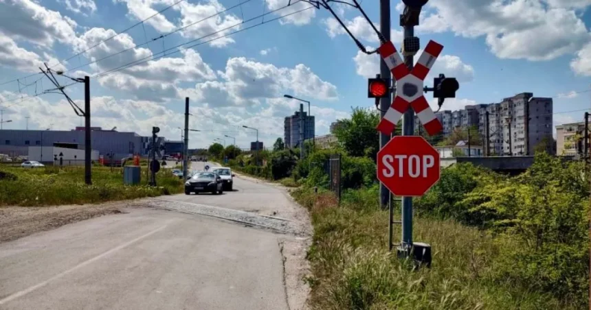 Amenzi usturătoare la trecerile de cale ferată fără bariere