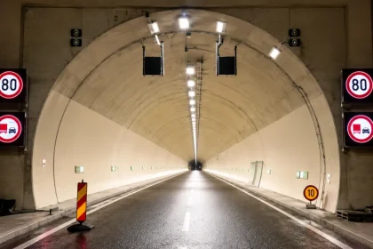 Autostrada Sibiu-Pitești: primul tunel din România este finalizat.