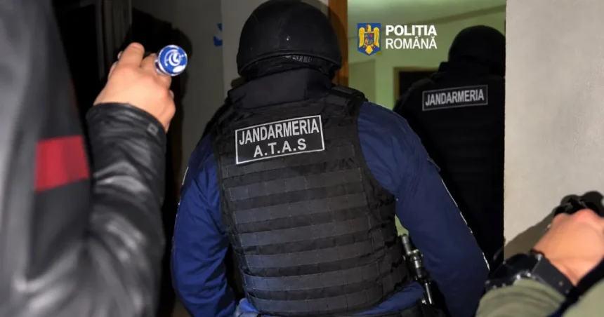 Bărbat de 37 de ani, reținut de mascați în Curtea de Argeș!