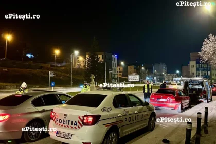 Băscovean depistat la volan în Mioveni, deși avea permisul suspendat