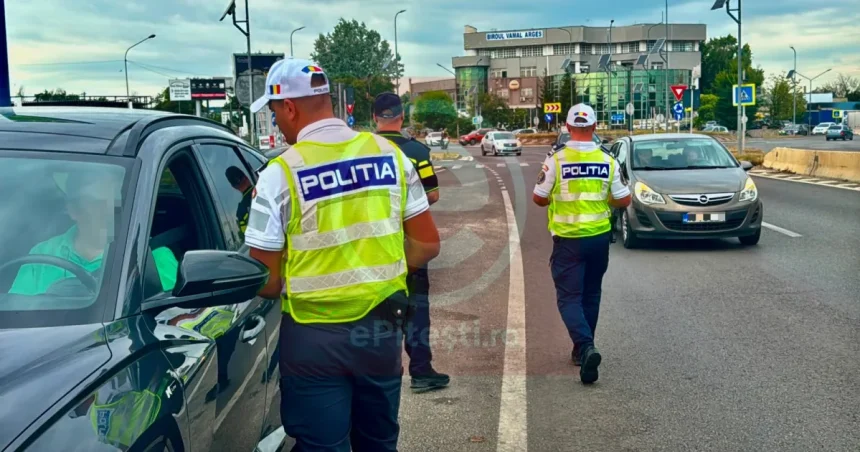Certificat de înmatriculare reținut și amendă de 2.595 de lei