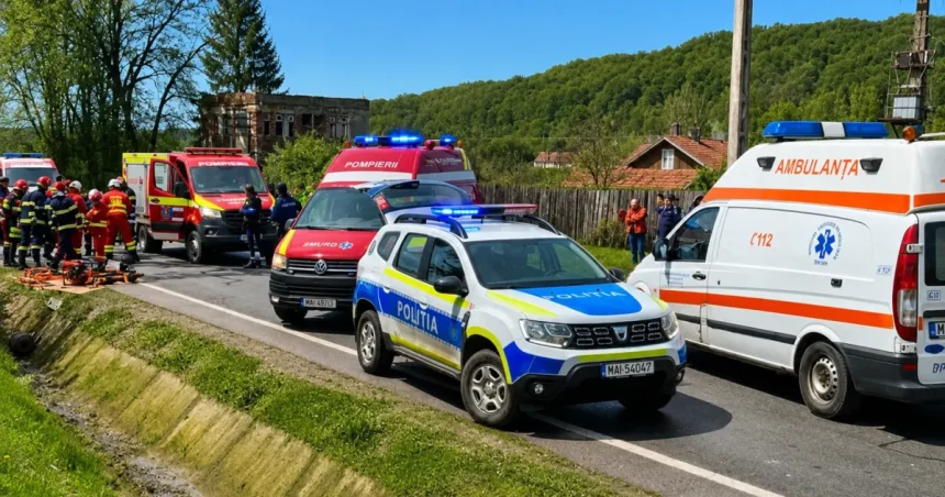 Două femei au murit într-un accident pe DN 6
