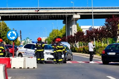 Două femei rănite într-un accident produs lângă Penitenciarul Mioveni