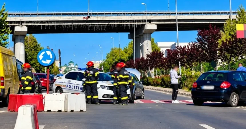 Două femei rănite într-un accident produs lângă Penitenciarul Mioveni