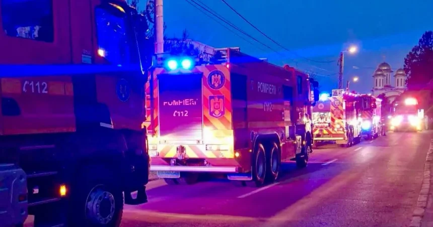 Incendiu devastator în Argeș! O casă și hectare întregi de
