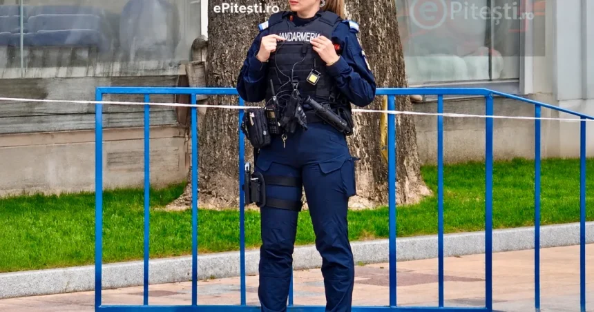 Jandarmii argeșeni, prezenți în centrul Piteștiului la evenimentul „Toamna”