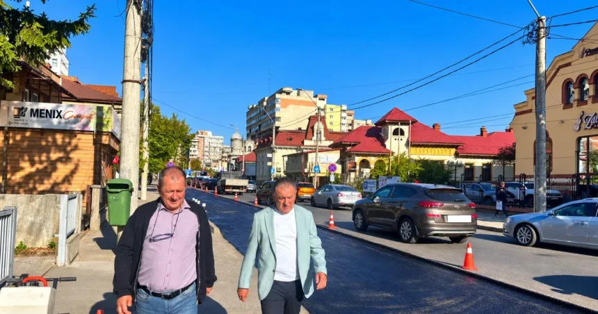 Lucrările de asfaltare din Centru au demarat, anunță primarul