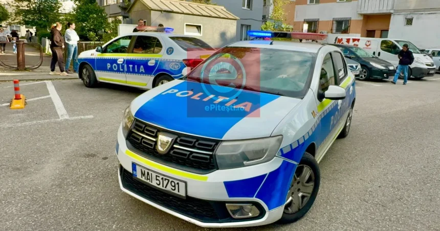 Mai mulți bărbați din Pitești au fost reținuți de polițiști