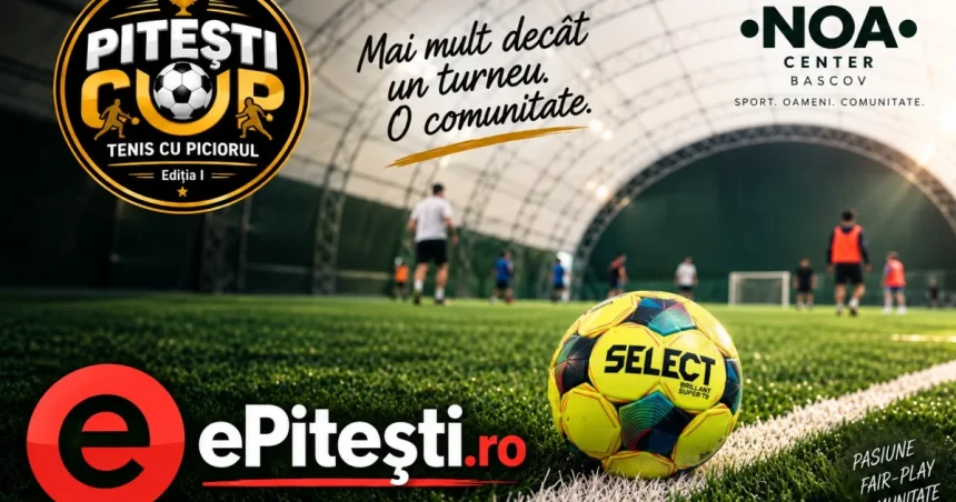 Pitești Cup debutează cu spectacol la Noa Center Bascov! 20 de