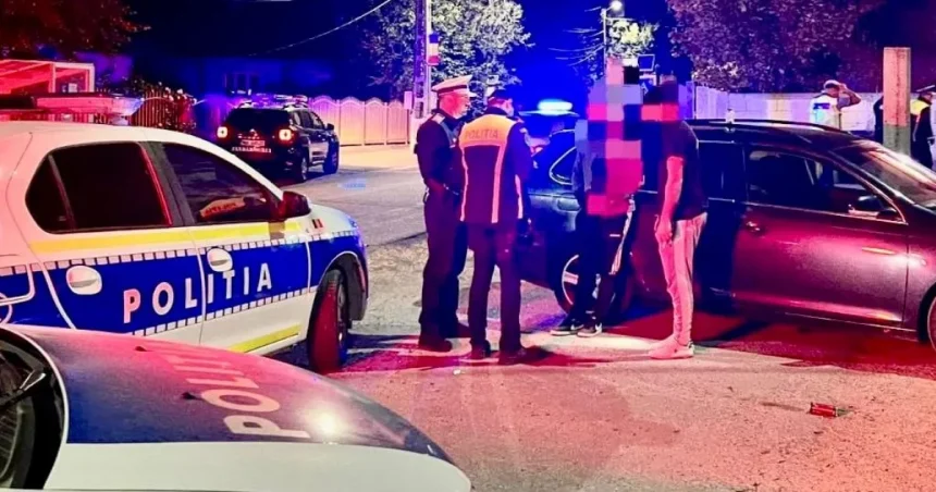 Pitești: Urmărire ca-n filme în Trivale! Un șofer a fugit de polițiști