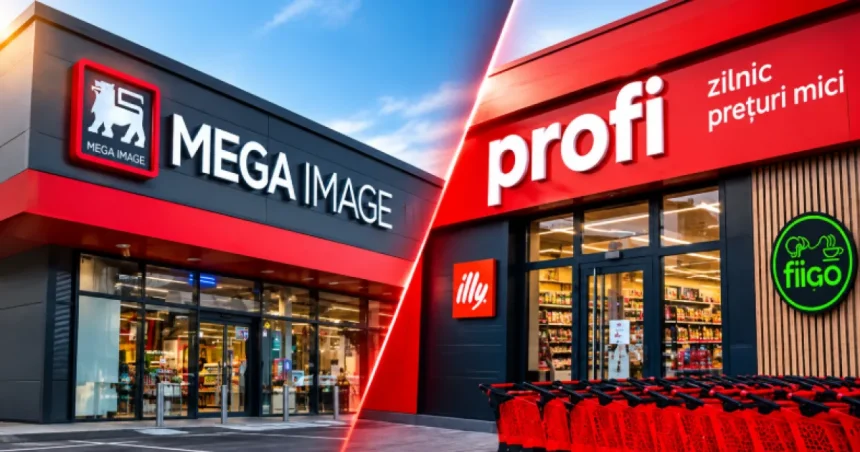 Profi și Mega Image instalează 600 de aparate noi în magazine.