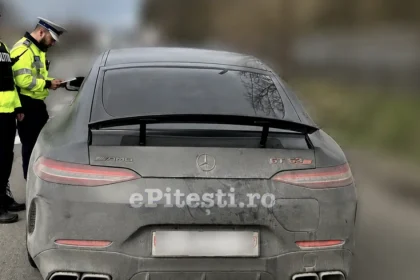 Șofer prins cu 117 km/h pe DN 73, în Argeș