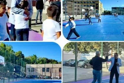 Terenuri sportive noi la mai multe școli din Pitești