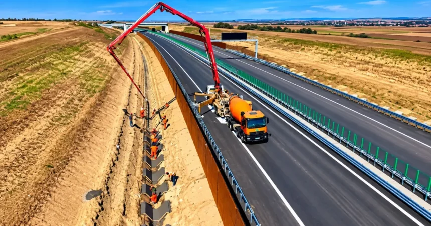 Umbrărescu accelerează lucrările pe A7. Noi tronsoane se deschid