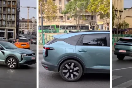 Un nou model Dacia, surprins din nou pe străzile din România